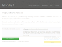 Tablet Screenshot of petit-fichier.fr